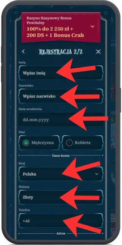 Dane osobowe Betalice